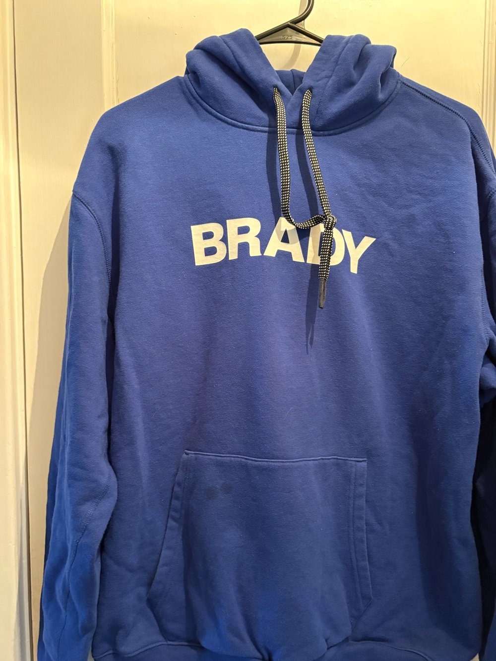 Brandy Melville Men's Bold Royal Blue BRADY Hoodie—-Never Worn